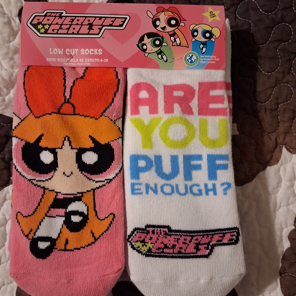 Powerpuff Girls Low Cut Socks